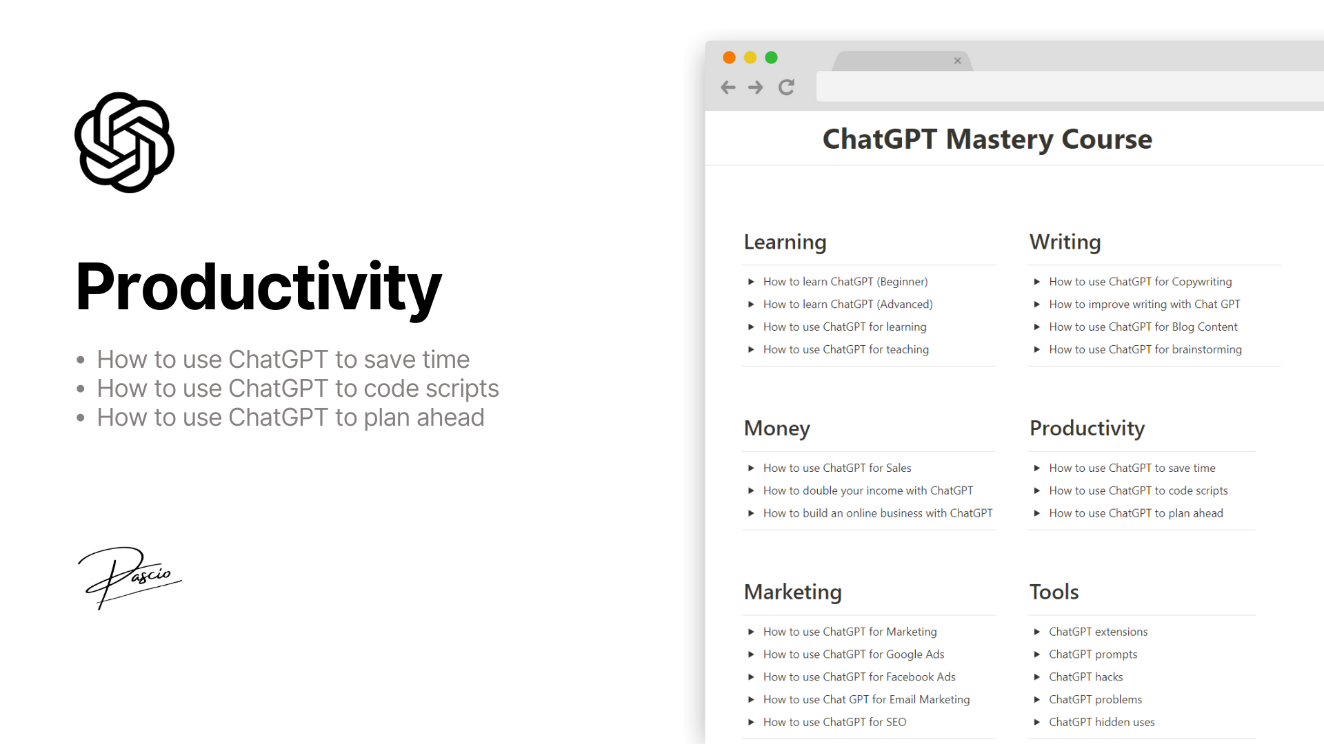 ChatGPT Mastery Course media 6