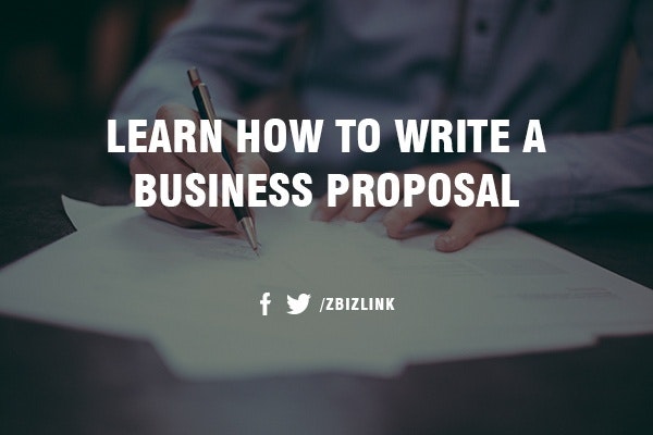 How to Write a Business Proposal ?