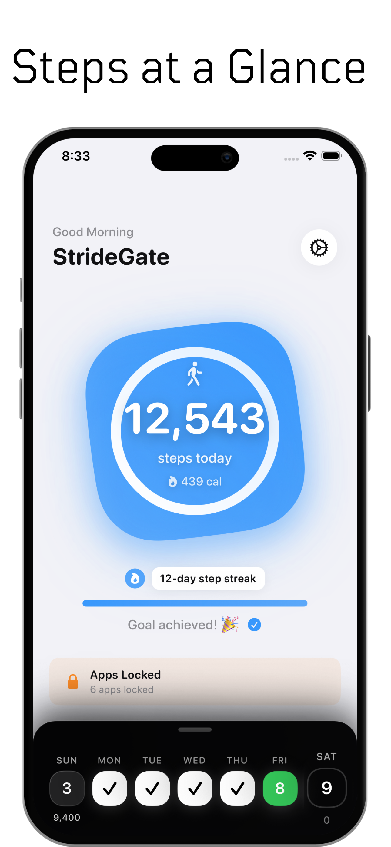 StrideGate - Walk to Unlock media 1
