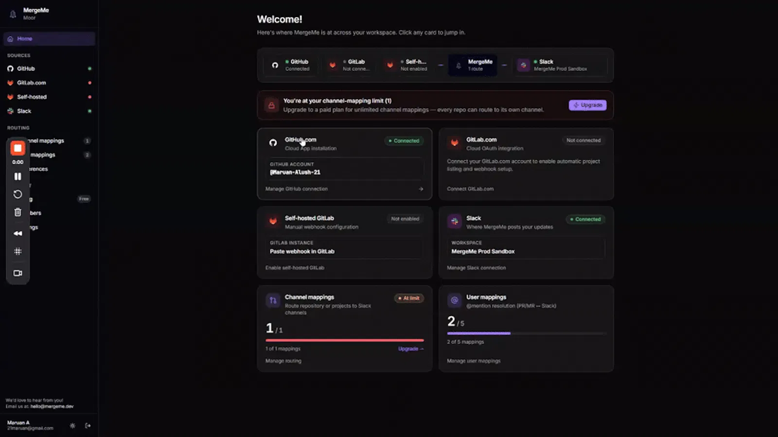 MergeMe screenshot 1 (video preview)