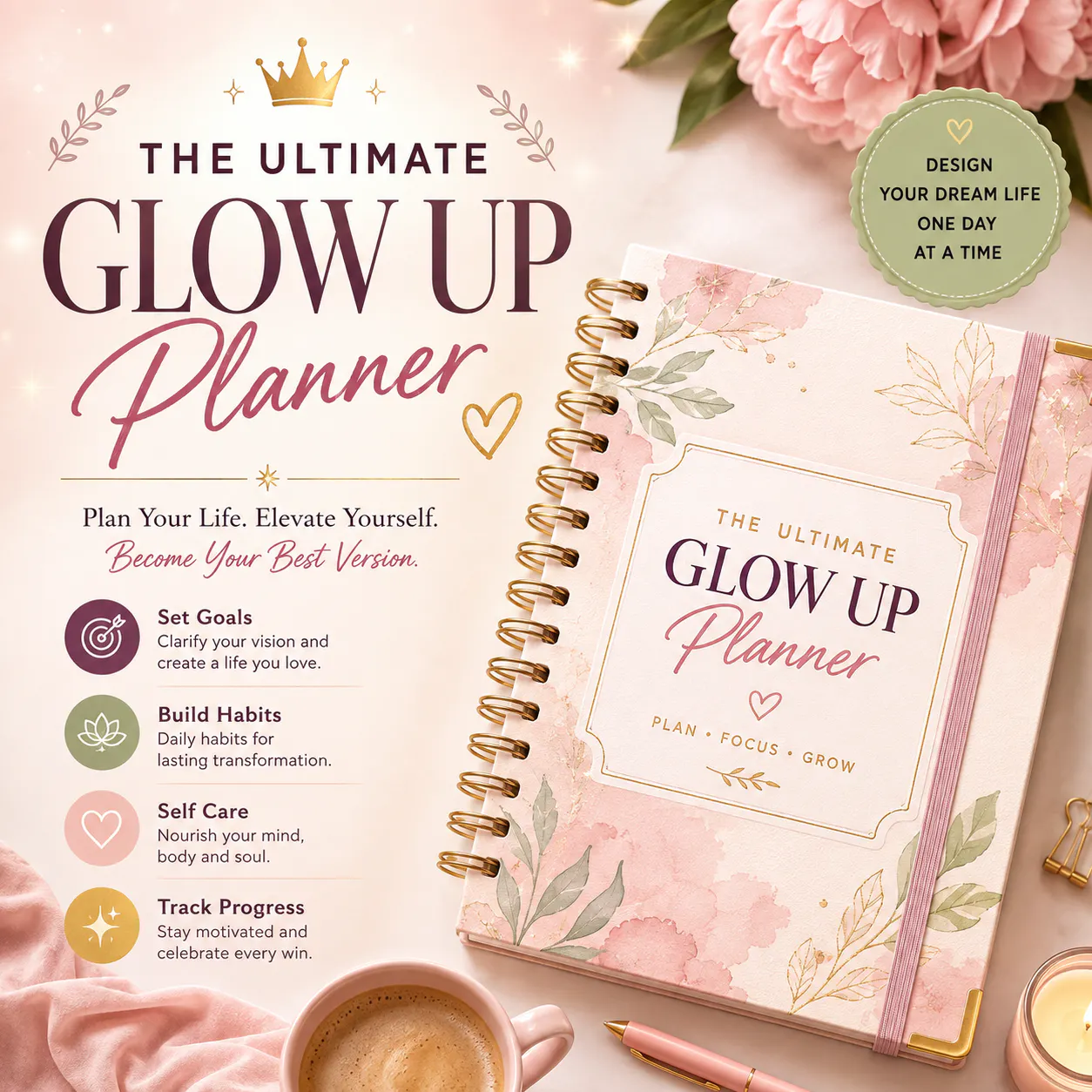 The Ultimate Glow Up Planner for Notion
