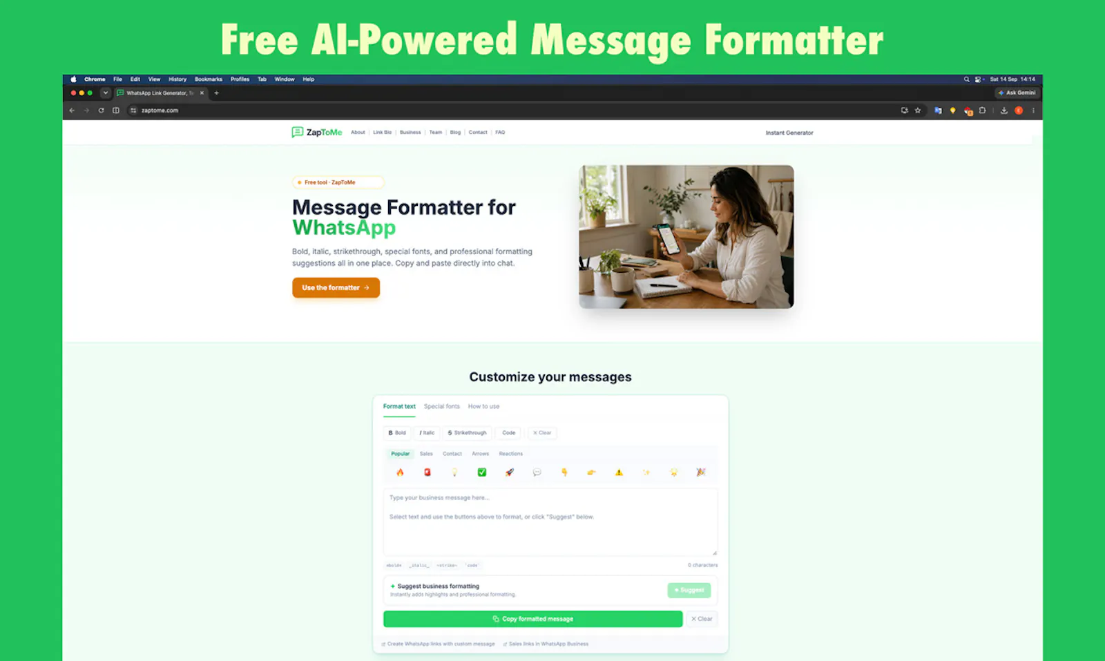 ZapToMe.com screenshot 4