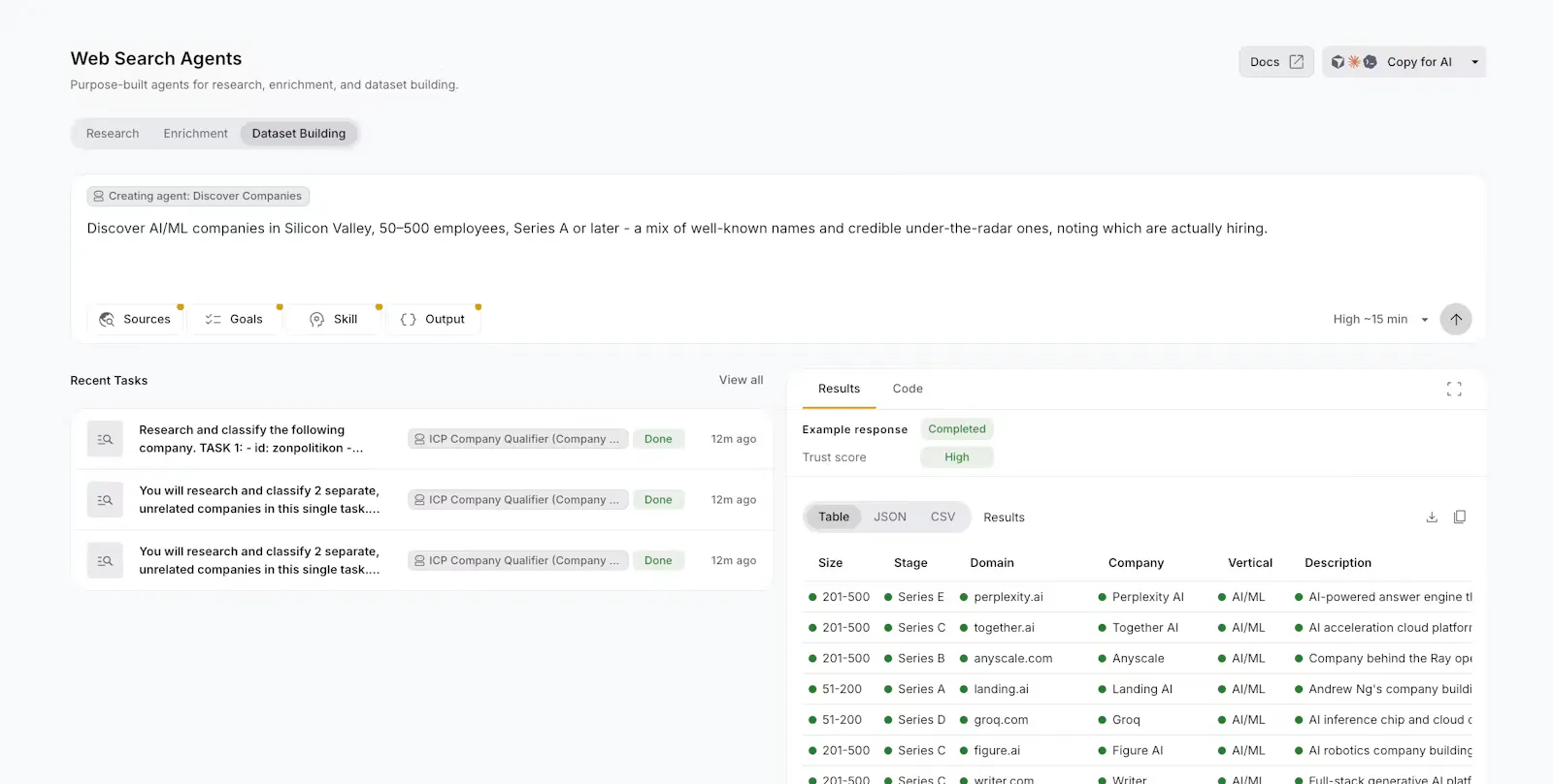 Web Search Agents by Nimble screenshot 5