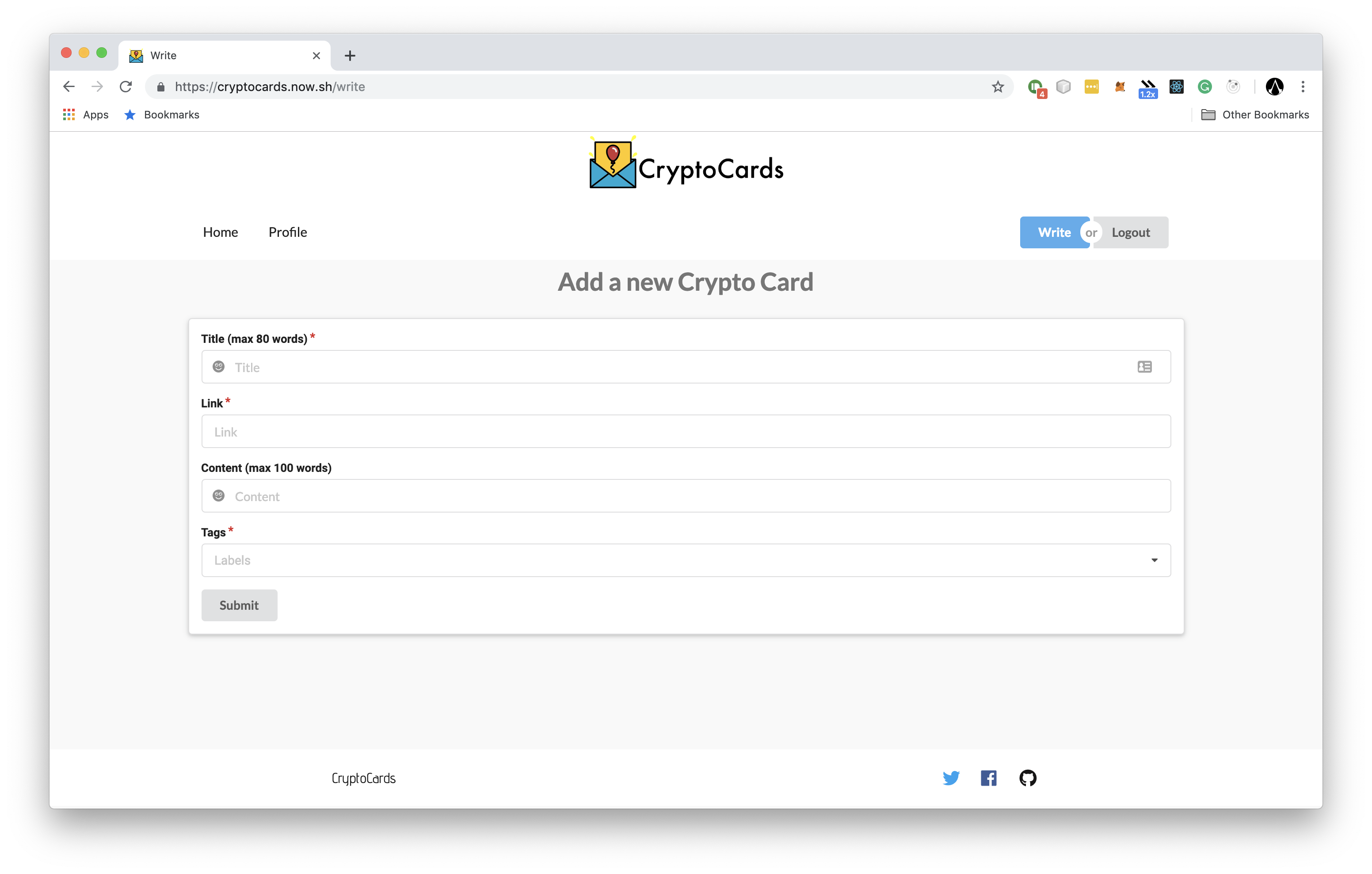 CryptoCards gallery image