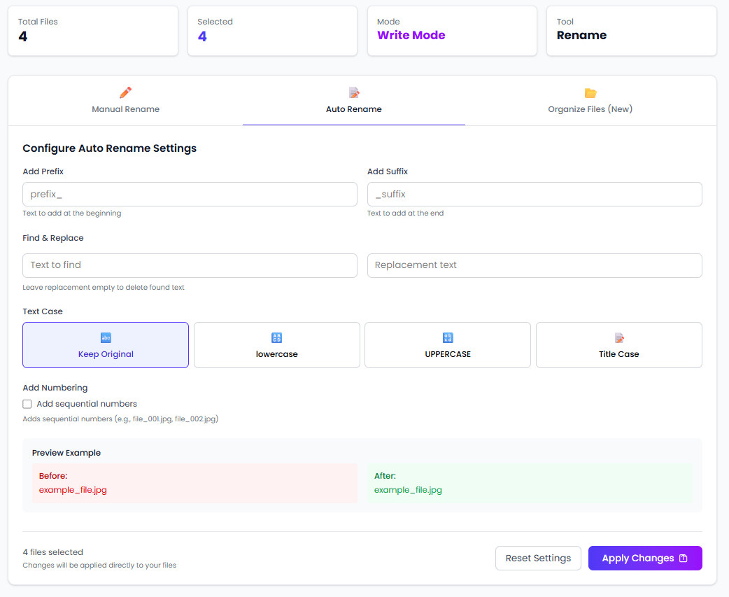File Rename Tool gallery image