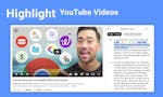 YouTube Highlighter by Glasp image