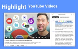 YouTube Highlighter by Glasp media 2