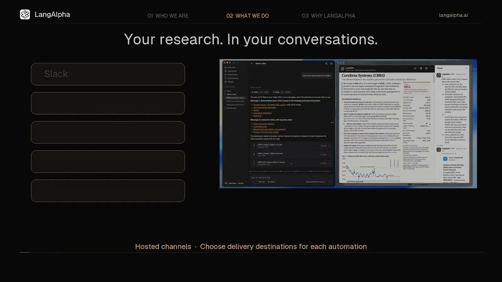 LangAlpha screenshot 1 (video preview)