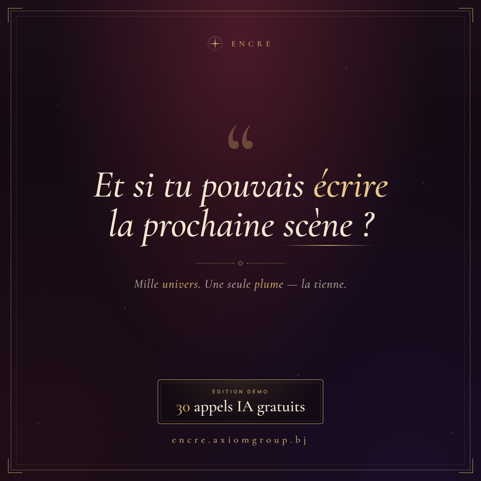 ENCRE — Salon des protagonistes & Oracle gallery image