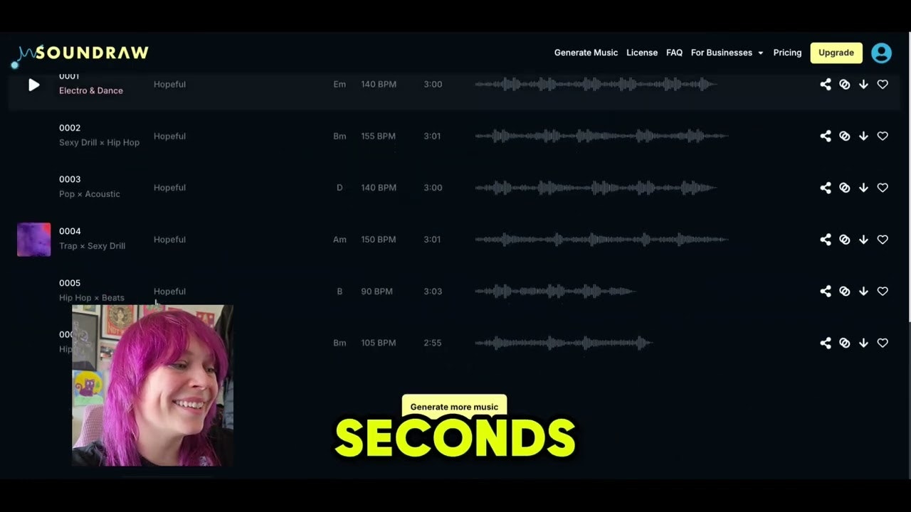 SOUNDRAW API Starter gallery image