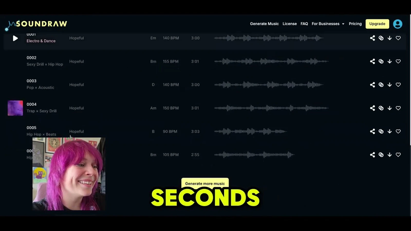 SOUNDRAW API Starter screenshot 1 (video preview)
