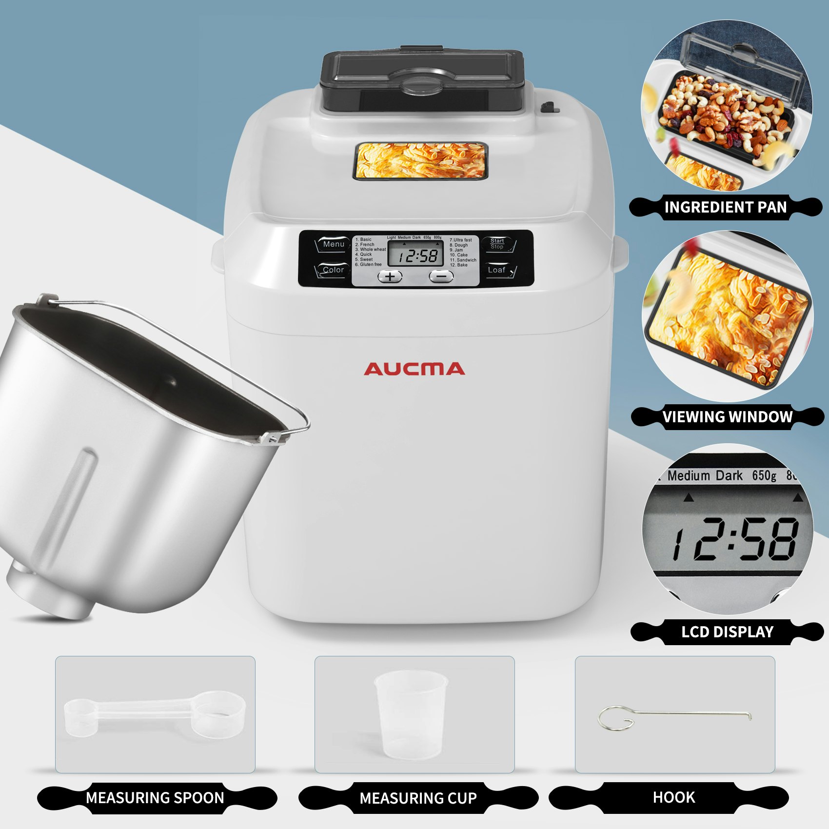 AUCMA Bread Maker gallery image
