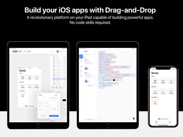 no code ios app builder