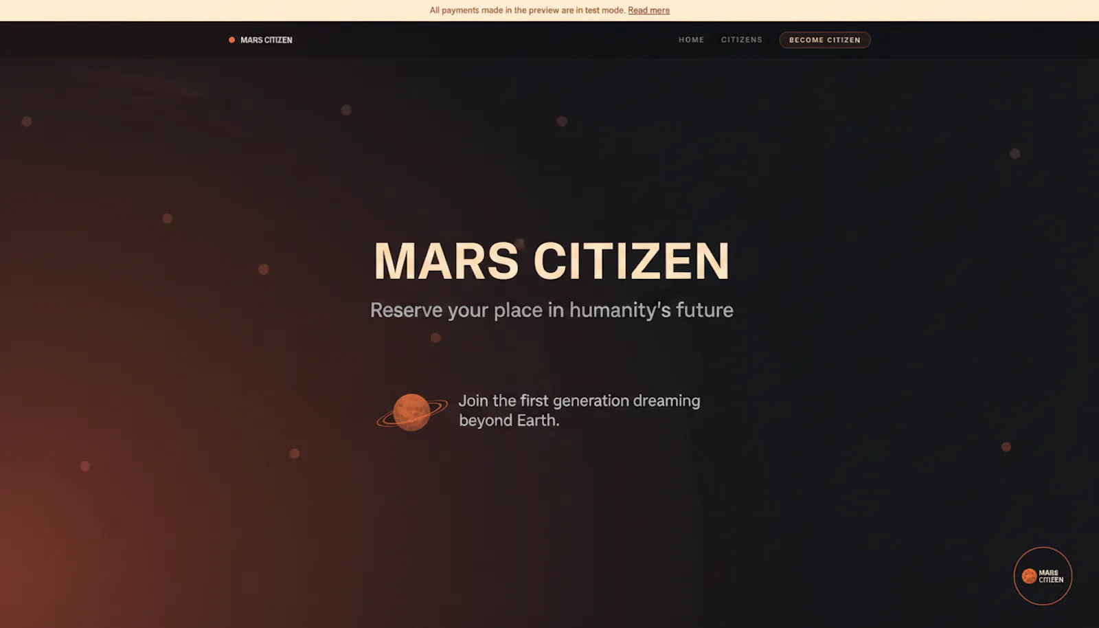 Mars Citizen screenshot 3
