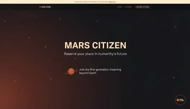 Mars Citizen screenshot 3
