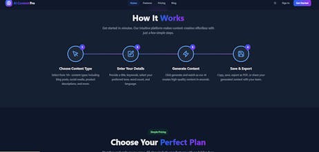 AI Content Generator SaaS Kit gallery image