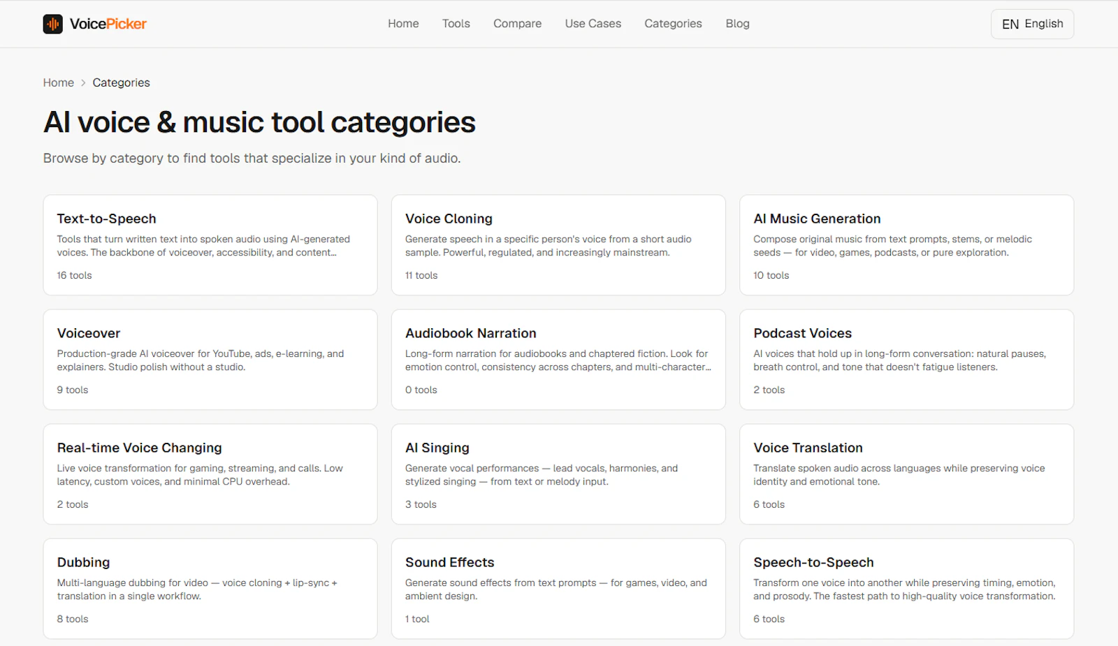 VoicePicker screenshot 2