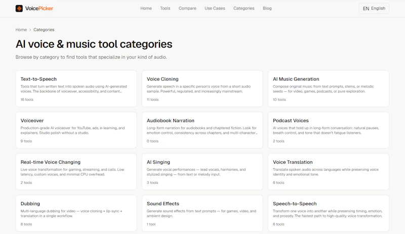 VoicePicker screenshot 2