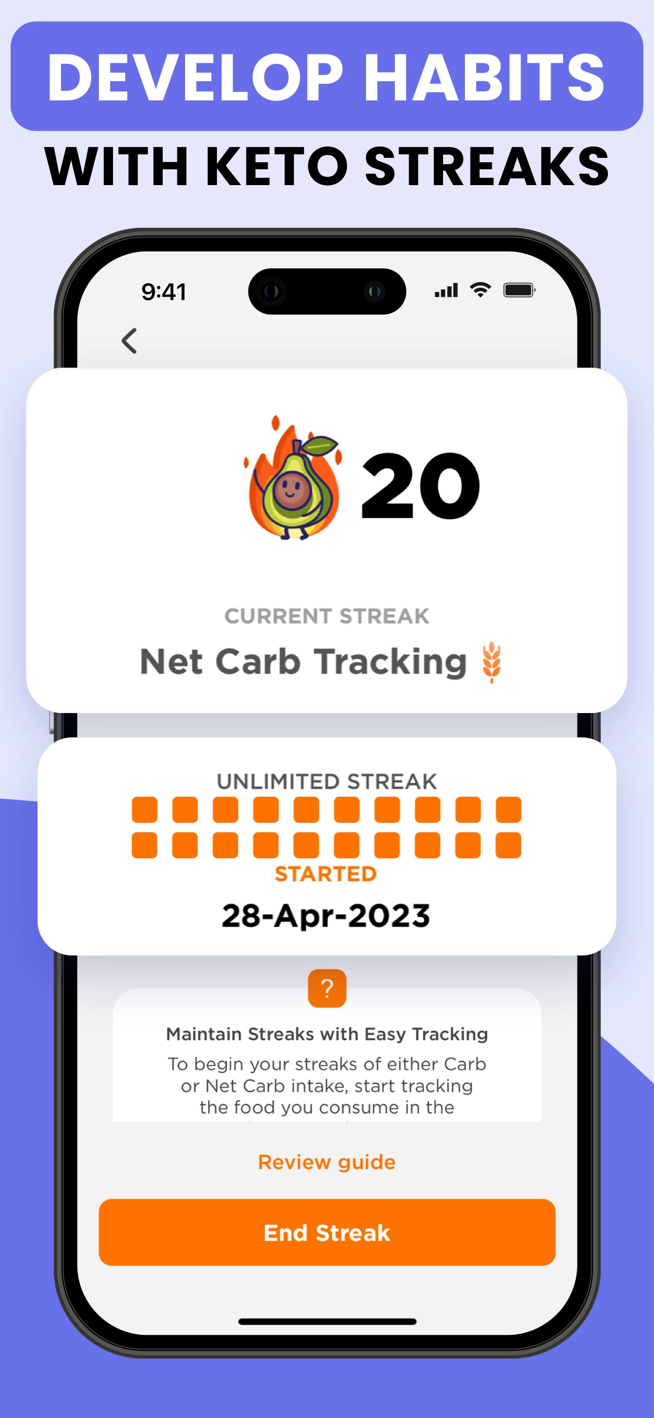 Keto Manager - Carb Diet Tracker - เคาน์เตอร์แคลอรี่ลดน้ำหนัก media 5