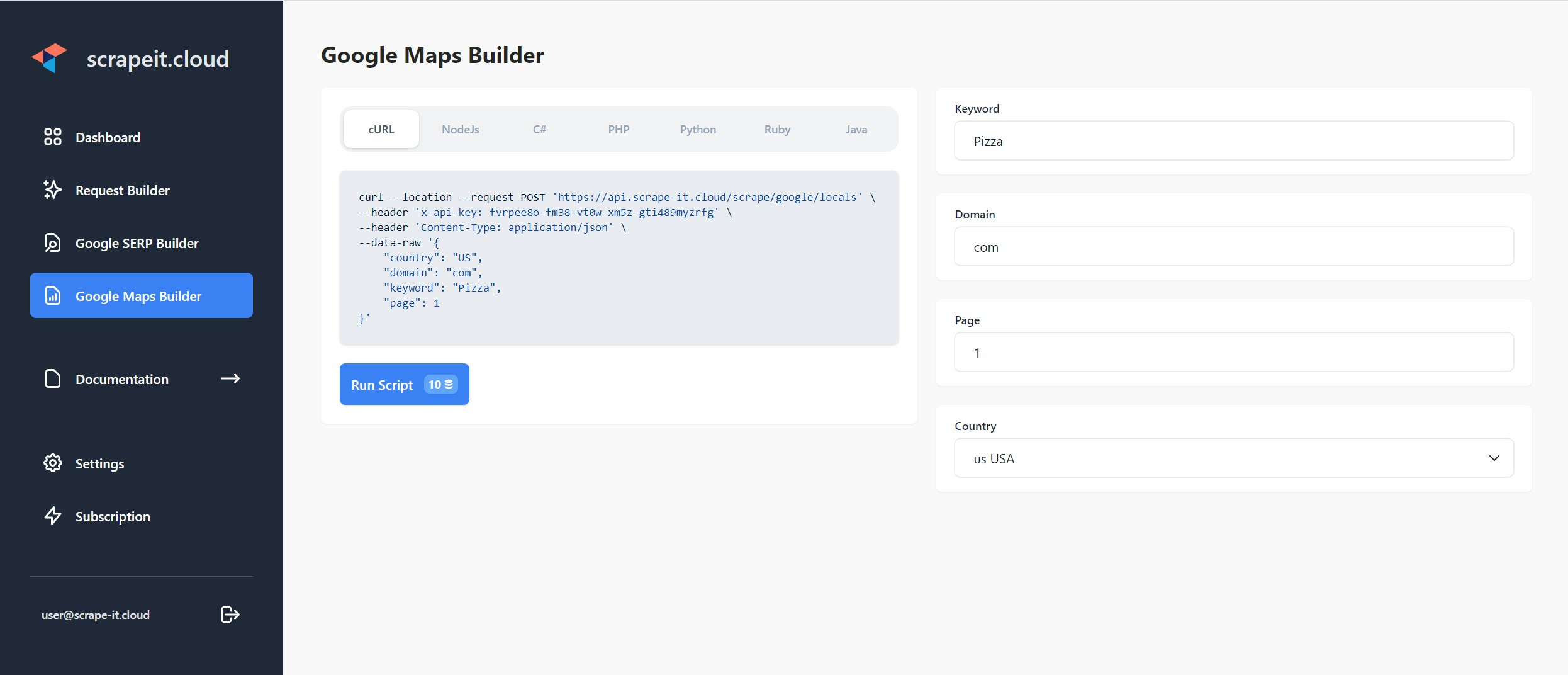 Scrape -it.cloud - Web Scraping API media 6