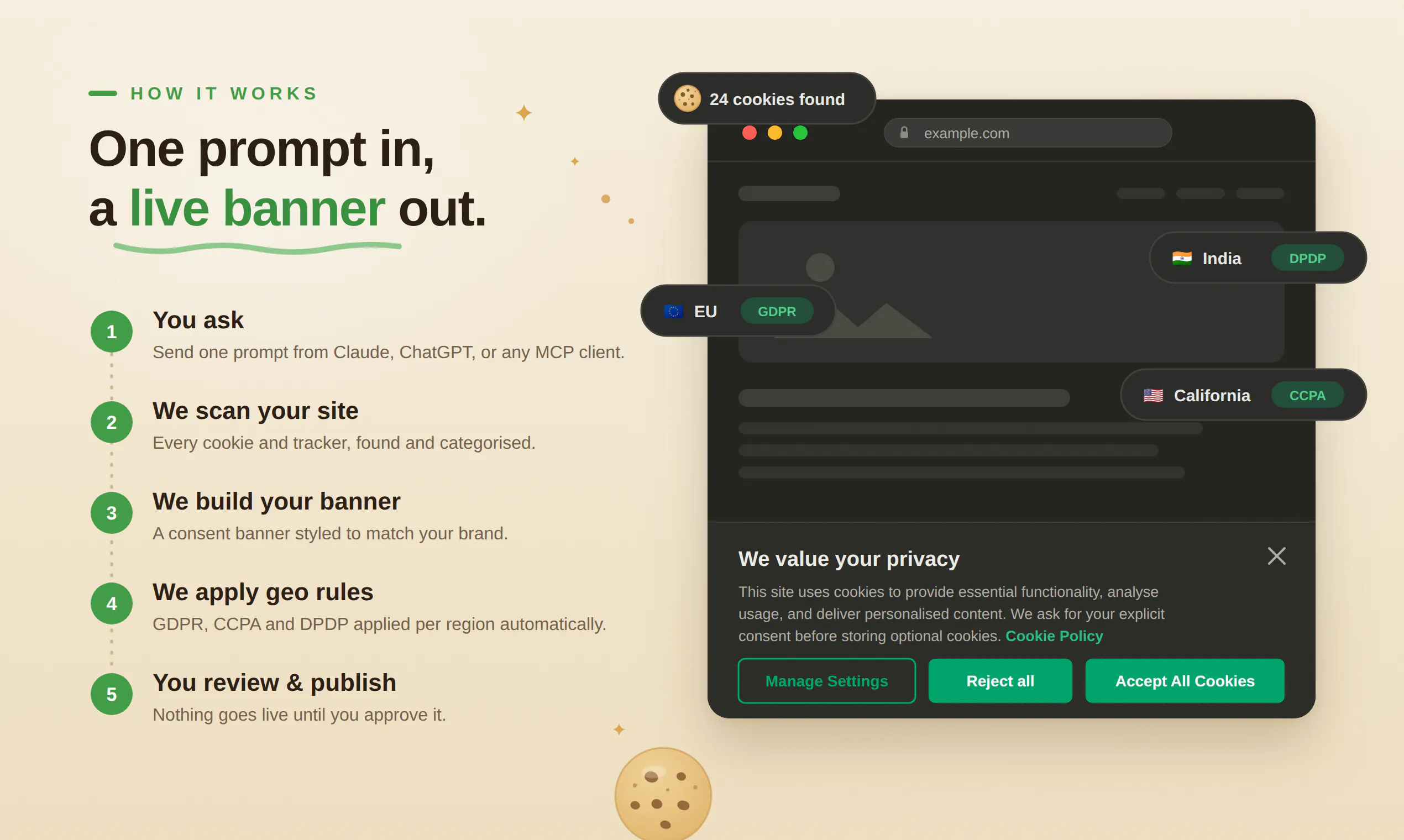 Cookie Consent MCP gallery image