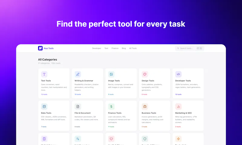 Nuo Tools screenshot 3