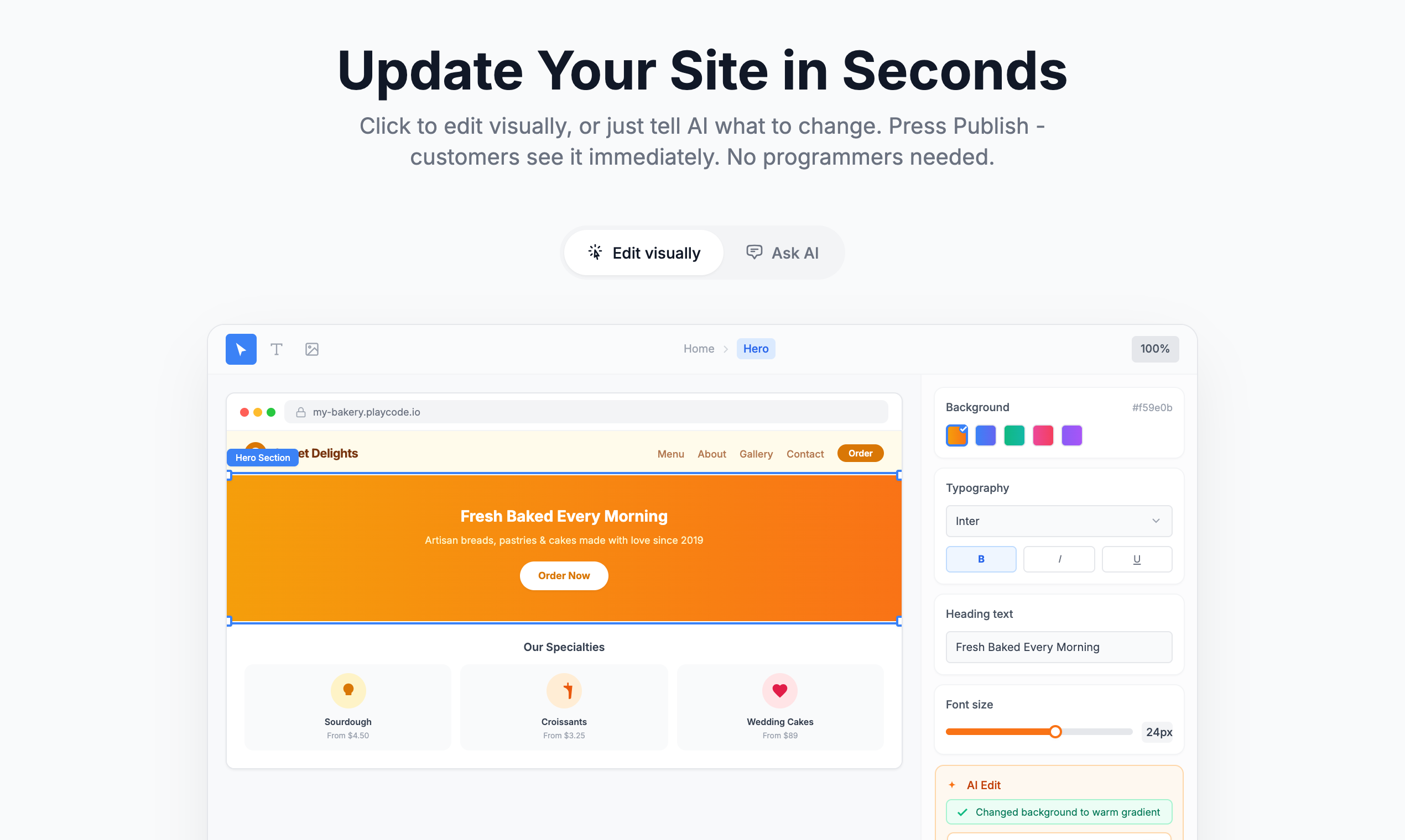 Playcode gallery image
