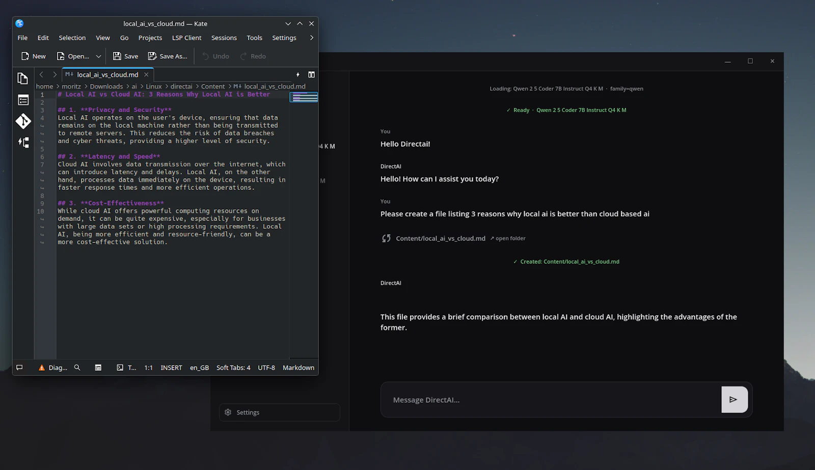 Directai screenshot 1