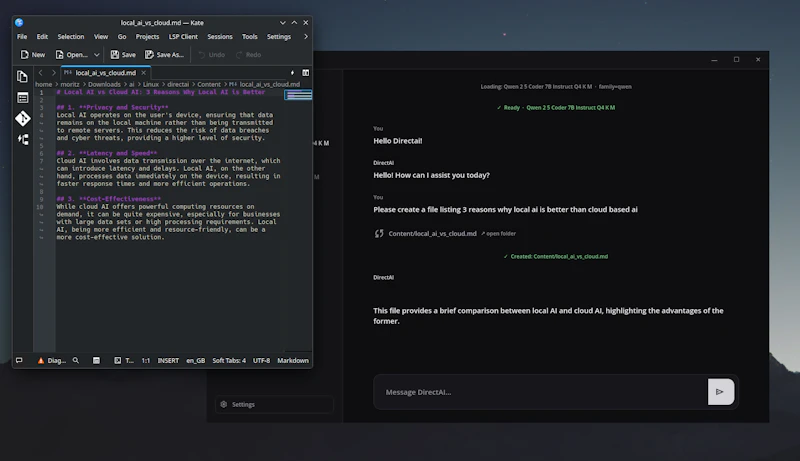 Directai screenshot 1