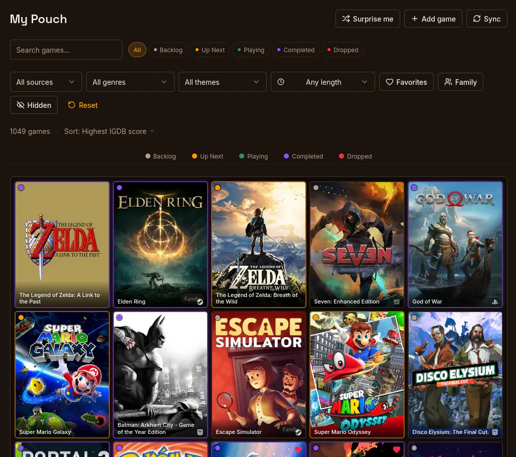 Gamepouch gallery image