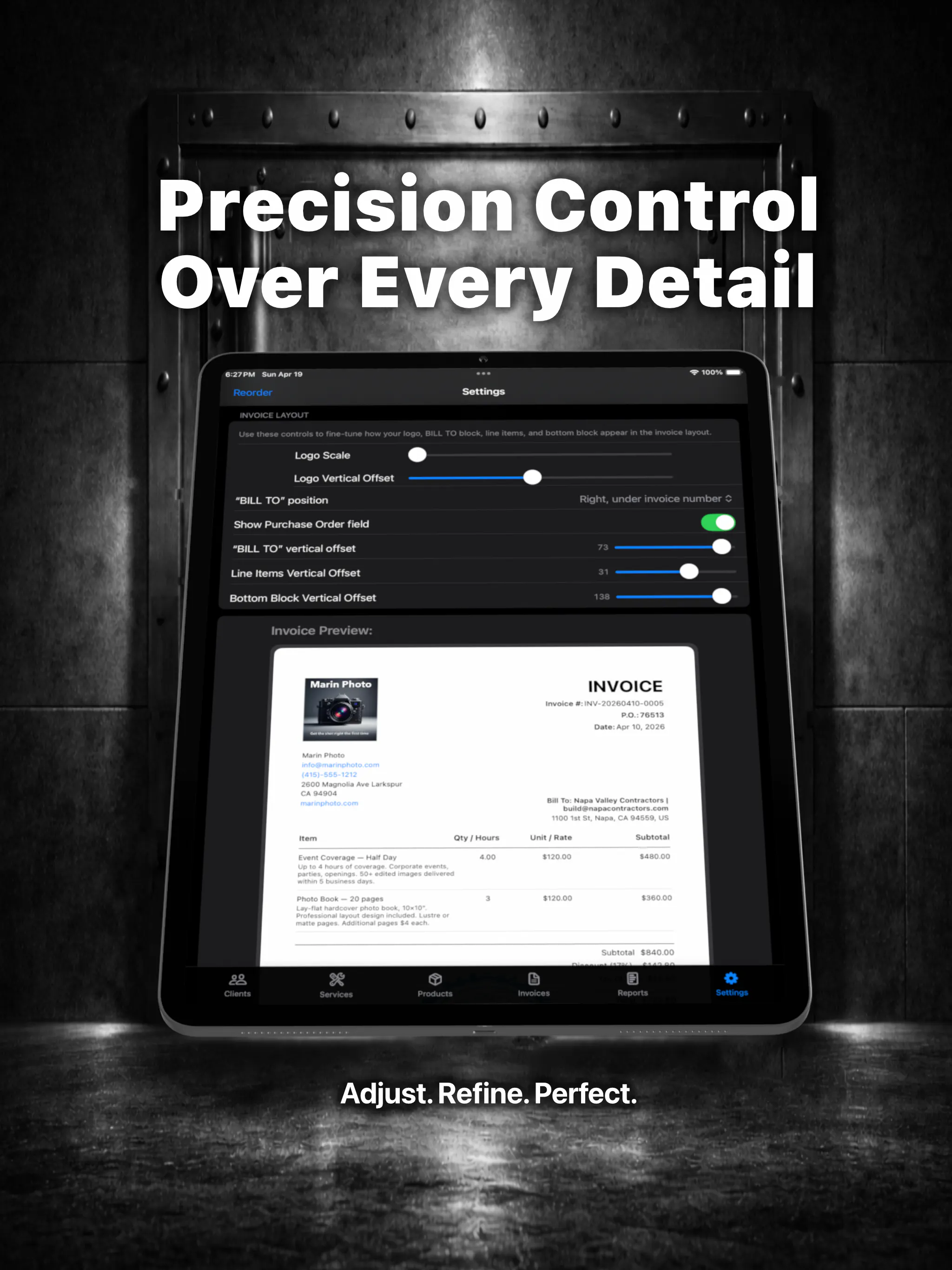 Titanium Invoice gallery image