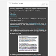 'in other news' newsletter gallery image