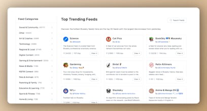 Bluesky Feeds Directory+ gallery image