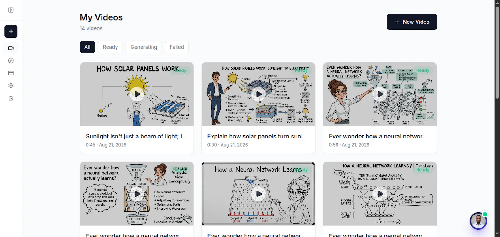 TimaLens — AI Whiteboard Video Explainer screenshot 2