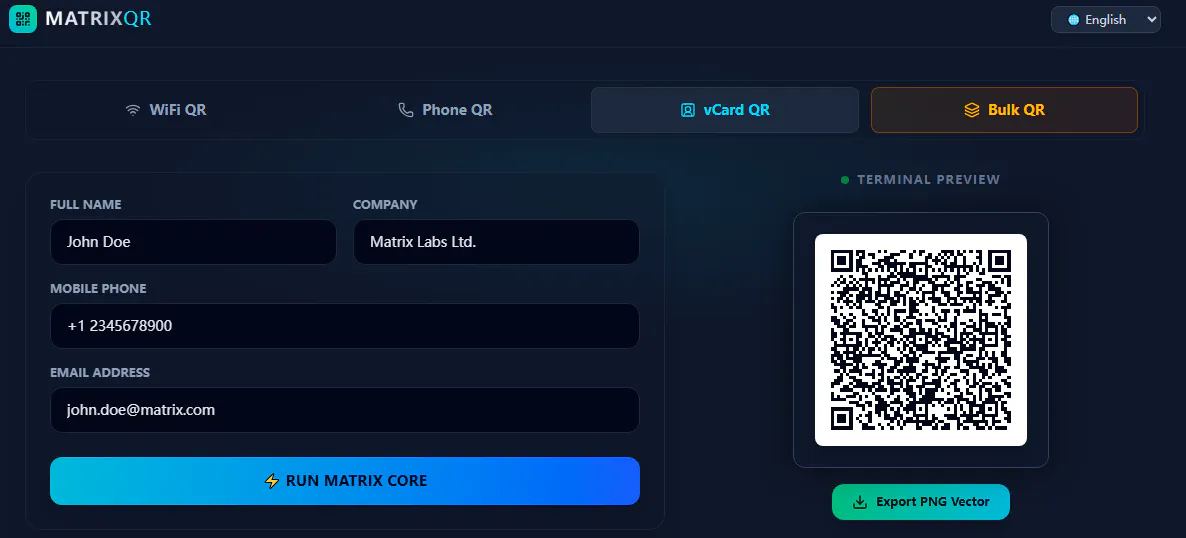 MatrixQR gallery image