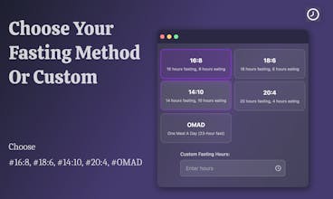 Intermittent Fasting Calculator gallery image