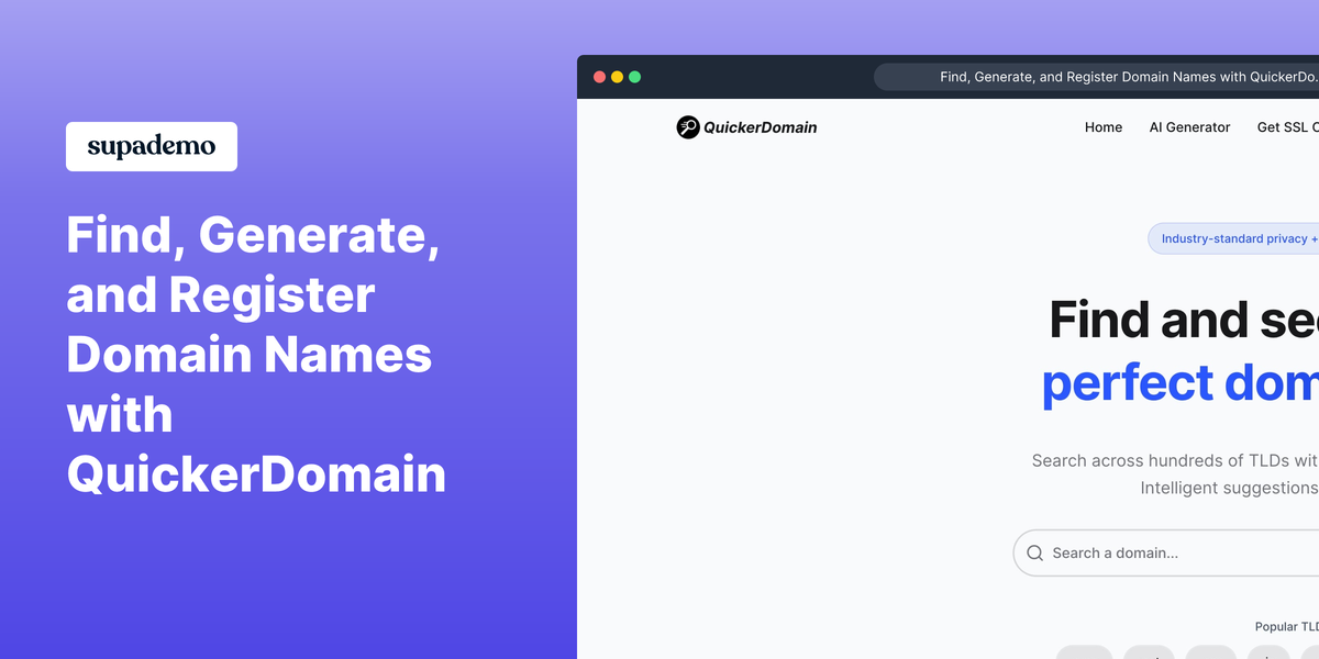 QuickerDomain gallery image