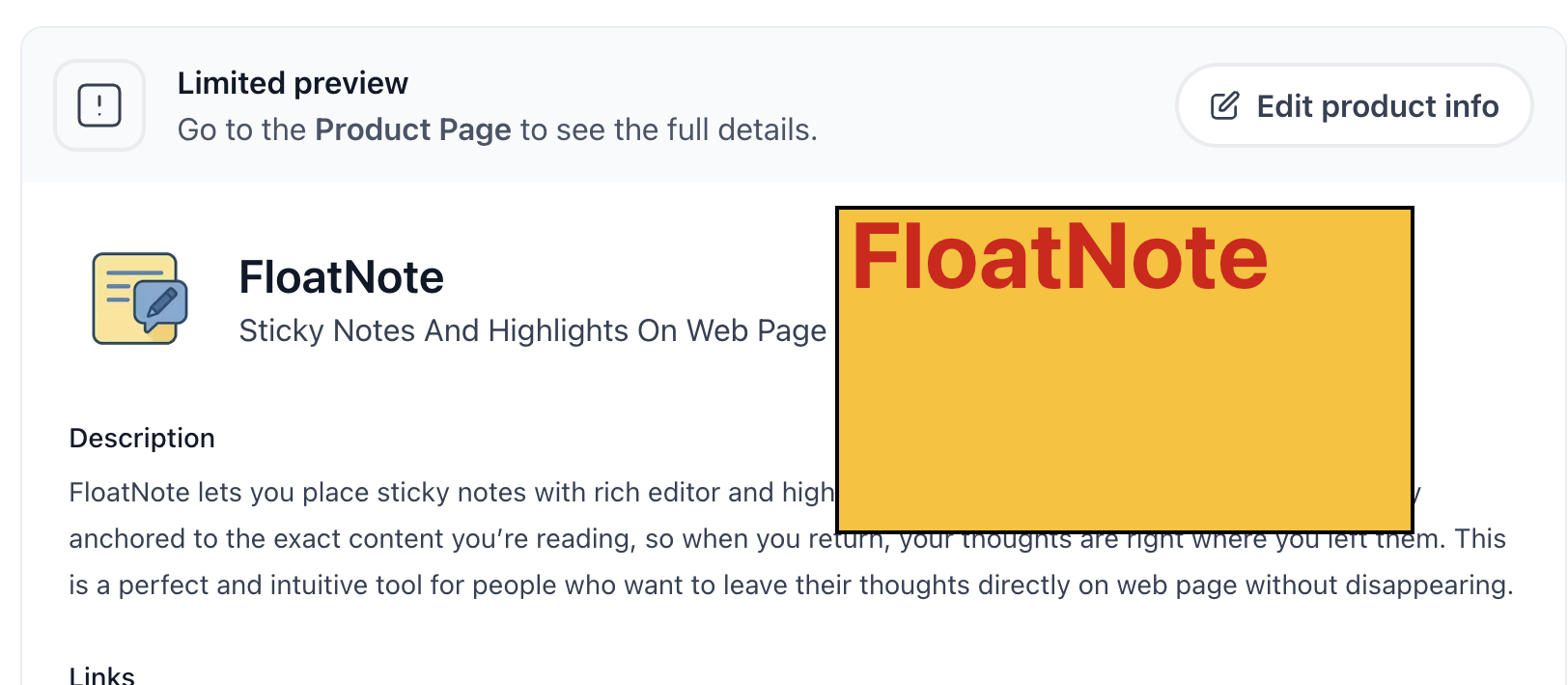 FloatNote-Take Notes Everywhere - Main product screenshot demonstrating key features and user interface