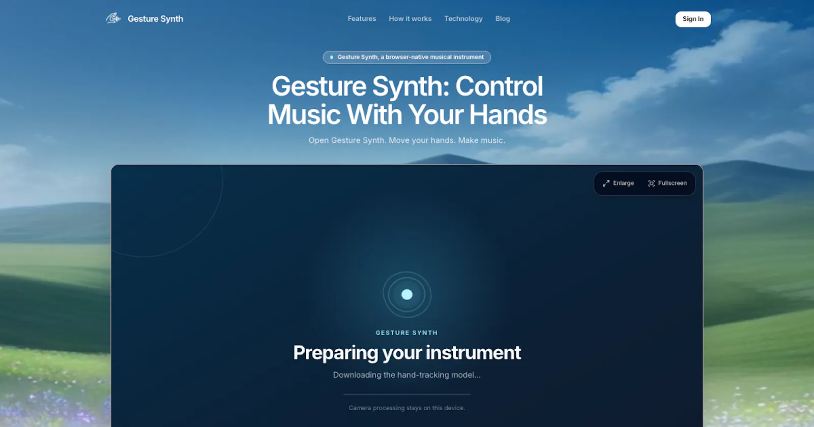 Gesture Synth screenshot 2