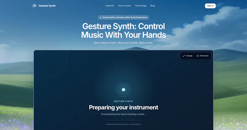 Gesture Synth screenshot 2