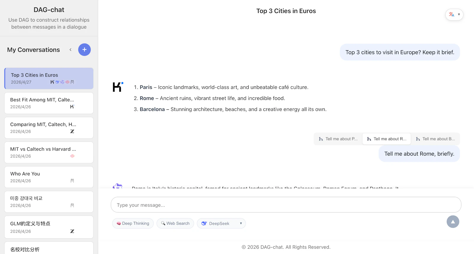 DAG-chat screenshot 2