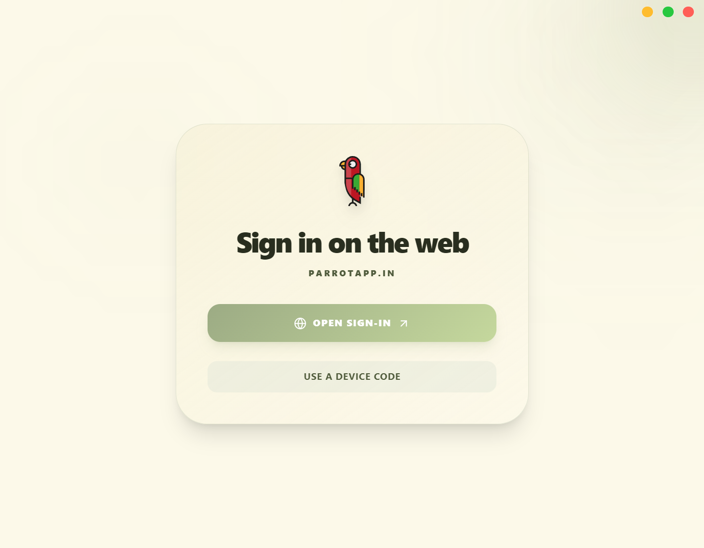 Parrot gallery image