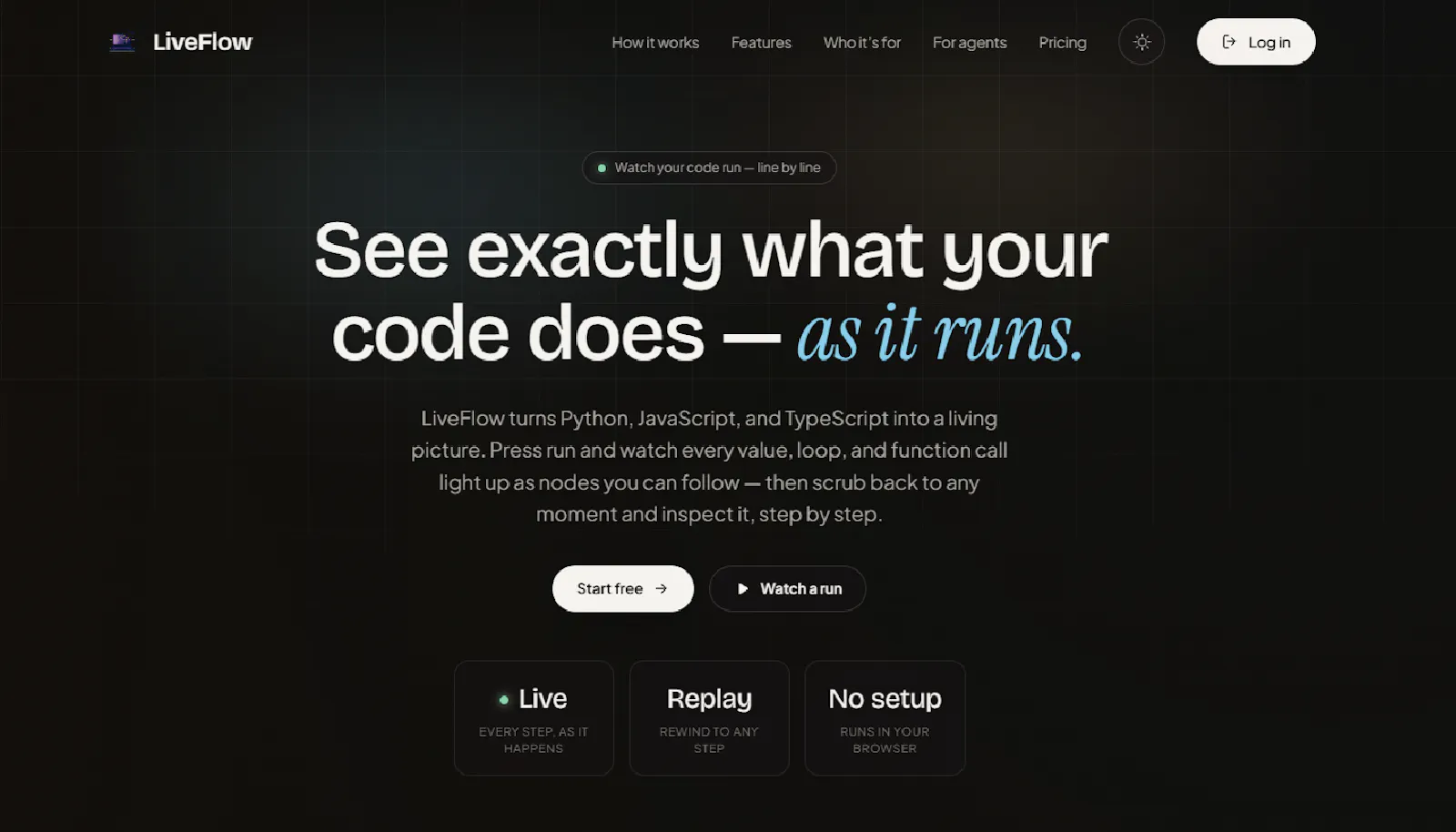 LiveFlow screenshot 1