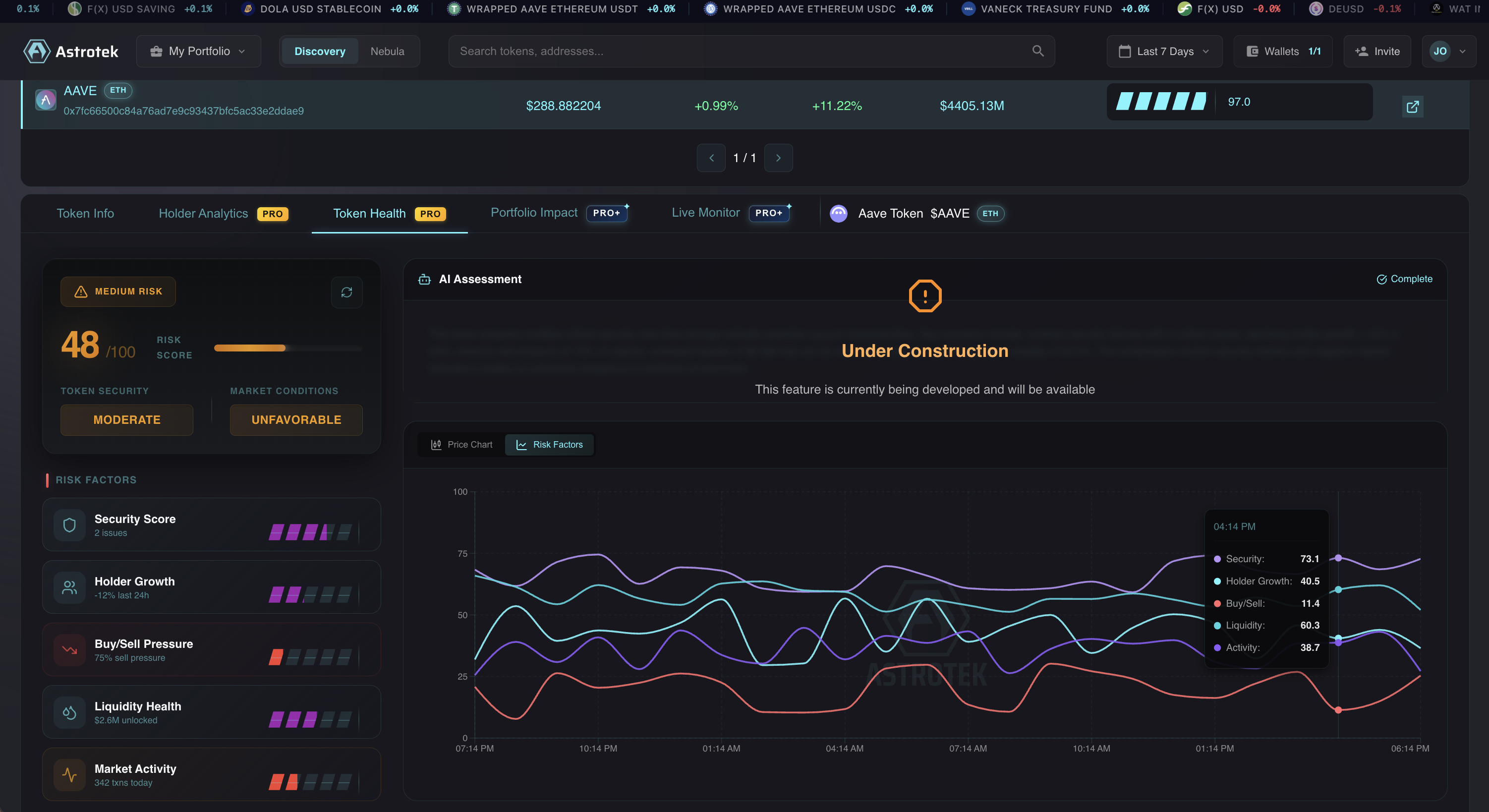 Média Labs AstroTek - Application crypto: OPPS de trading personnalisé.détection de l'escroquerie. 2