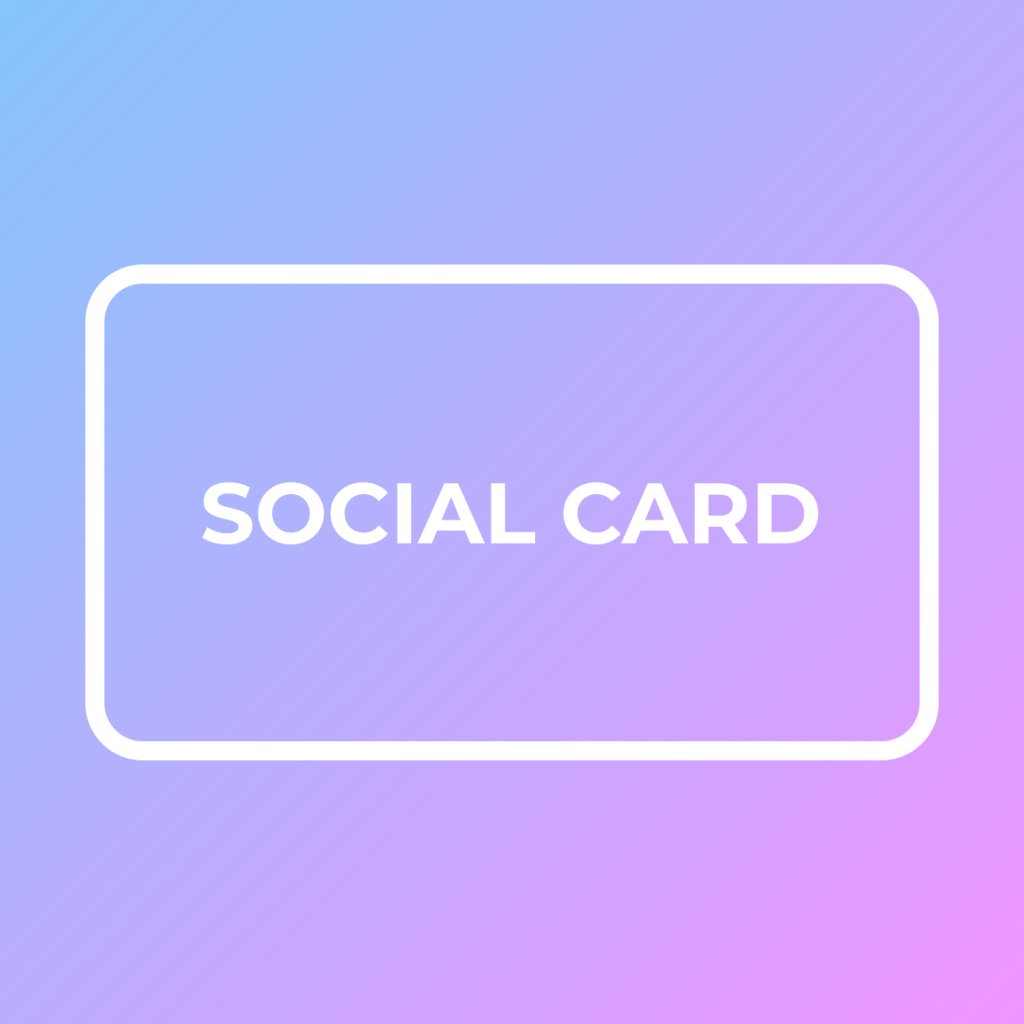 Social Card
