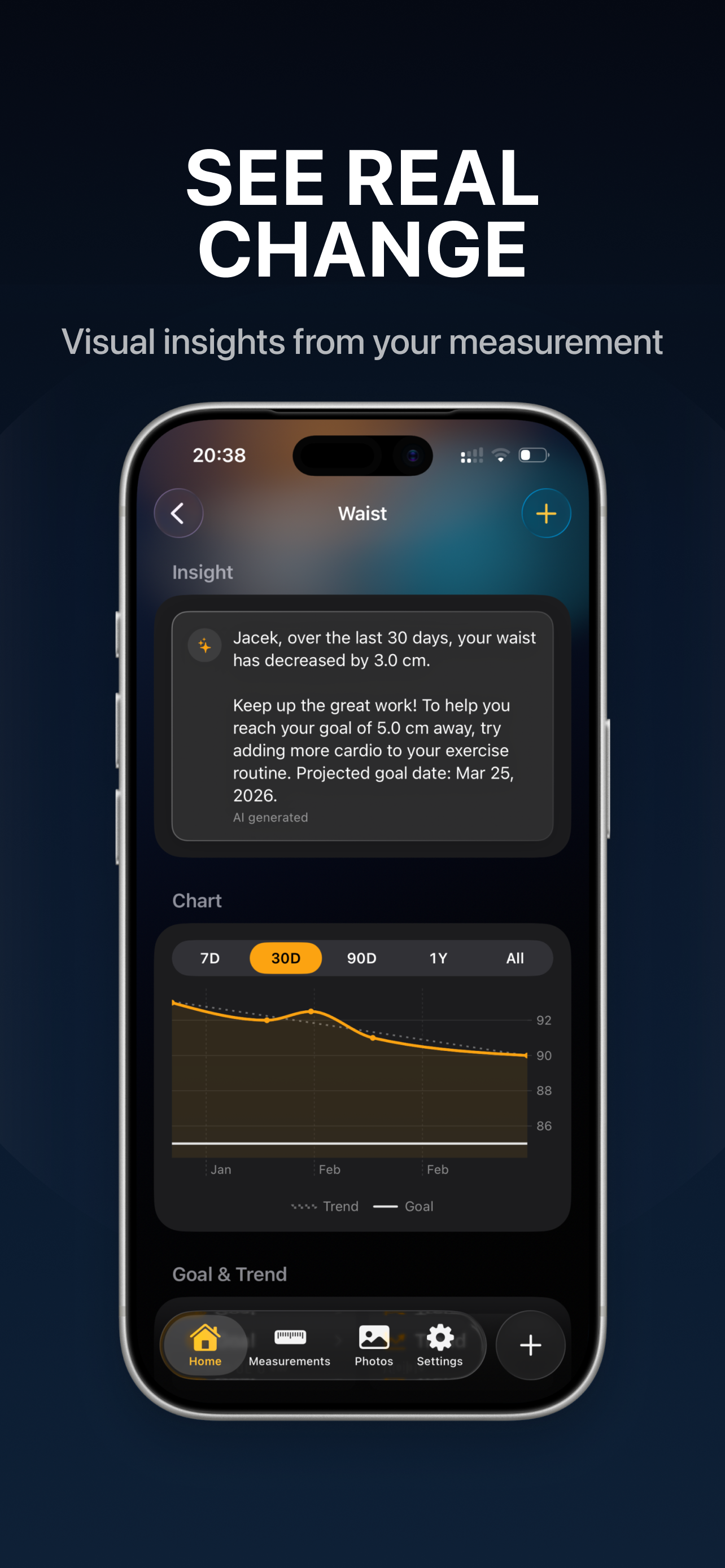 MeasureMe – Body Measurement Tracker media 3