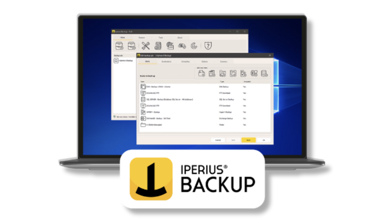 Iperius Backup - Комплексное и универсальное программное обеспечение для резервного копирования медиа 1