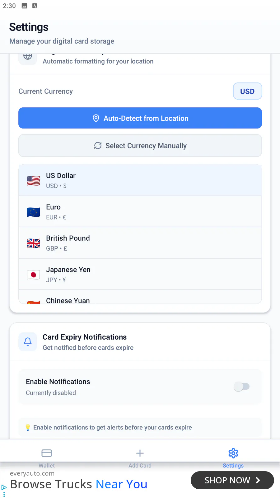 Card Wallet - Card Manager gallery image