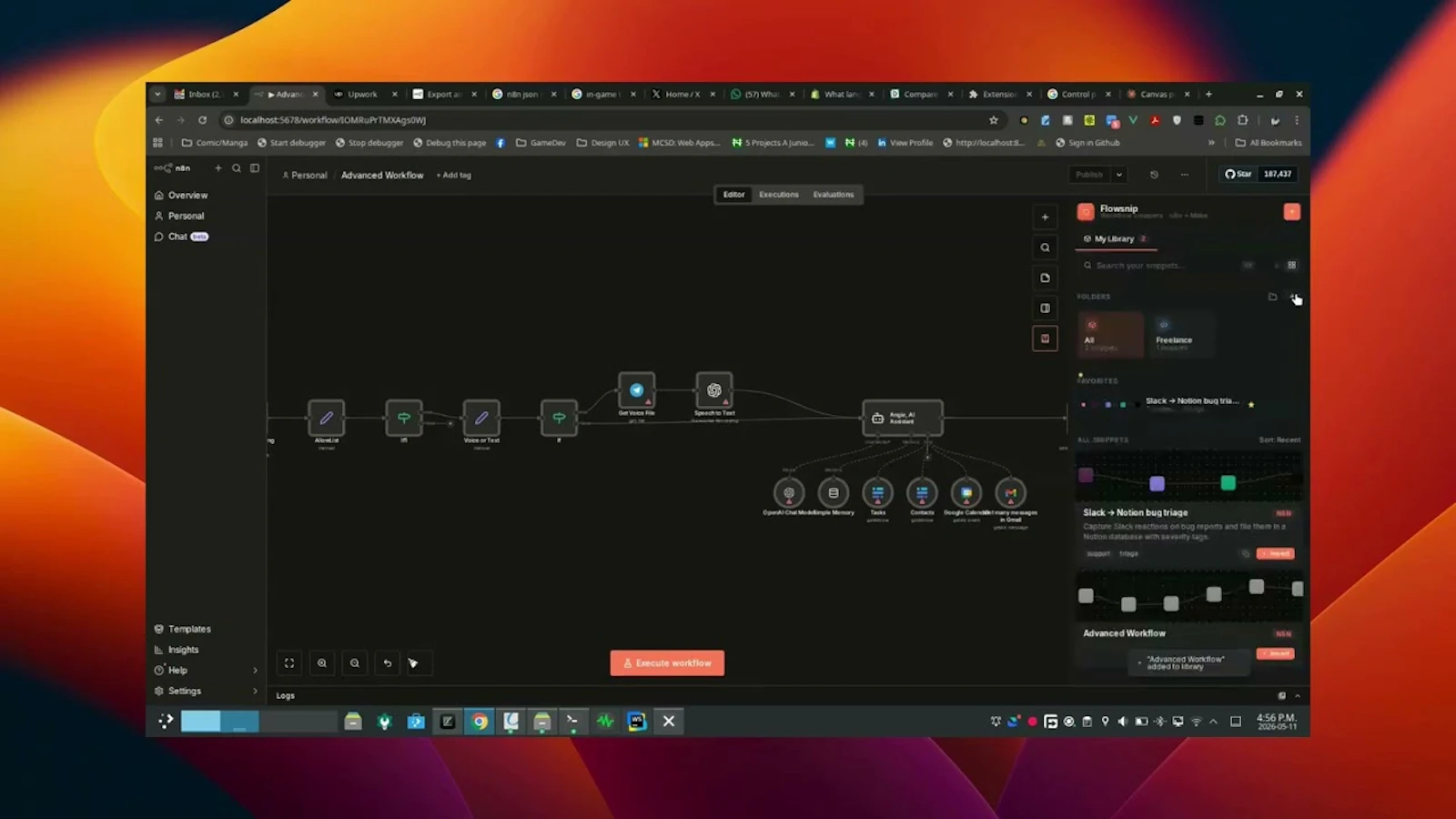 Flowsnip screenshot 1 (video preview)