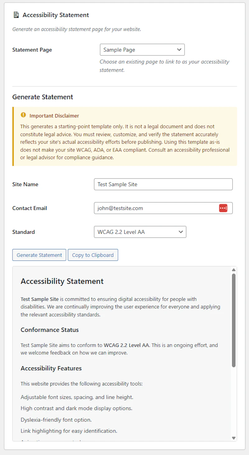 Royal Access- Accessibility Plugin screenshot 3